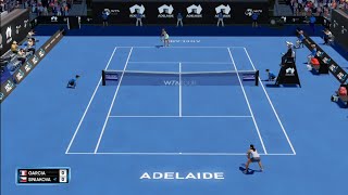 Adelaide II WTA | Caroline Garcia vs Katerina Siniakova | AO Tennis 2 - PS4 Gameplay