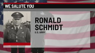 We Salute You: Ronald Schmidt