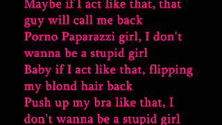 Pink  Stupid Girls lyrics