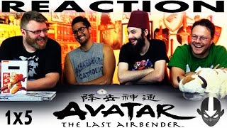 Avatar: The Last Airbender 1x5 REACTION!! "The King of Omashu"