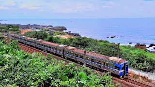 台鐵4198次EMU500區間車石城站旁通過-2023/04/09