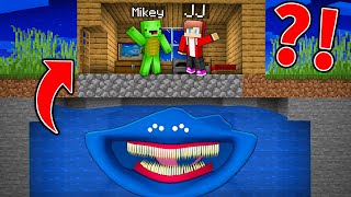 JJ and Mikey Found Ocean with El Gran Maja Under their House in Minecraft ?! (Maizen)