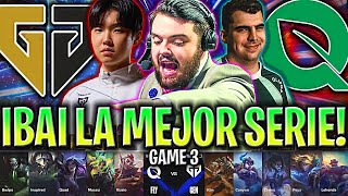 IBAI CASTEA LA MEJOR SERIE DEL MUNDIAL!😱 GEN vs FLY Game 3 WORLDS CUARTOS DE FINAL 2024 IBAI ESPAÑOL