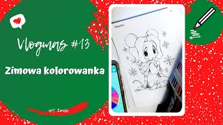 Wyzwanie - Kolorowanie Losowymi Markerami #1 - Vlogmas #13