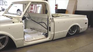 Slammed 1972 Chevy C10 LS Swap- Header Install