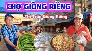 Chợ Kiên Giang : Bất Ngờ Với Chợ Giồng Riềng Toàn Đặc Sản | Đây Đó Miền Tây