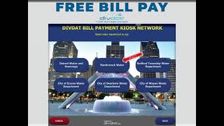 Water Payments on the DivDat Kiosk