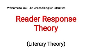 Reader Response Theory explained in Urdu/Hindi