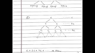 2. Recursion tree method and space complexity