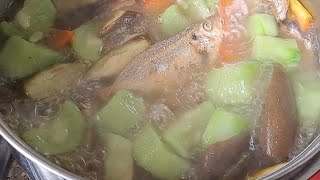 Masustansya at masarap .tinola recipe - backyard vegetables harvest