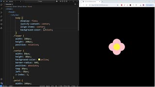 🌸 Flower HTML CSS Tutorial Beginner