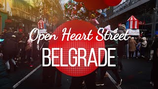 4K Experience the Street of Open Heart in  Belgrade,  Serbia - A Walking Tour