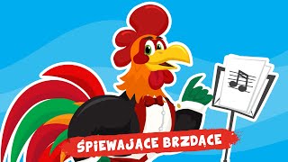 Śpiewające Brzdące - Wlazł kogut na murek - Piosenki dla dzieci 🐓🐓🐓