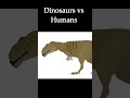 Dinosaurs vs Humans - Pivot Animator  #animação #dinosaur #animation #shorts