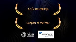 Supplier of the Year - Cascade Engineering Europe