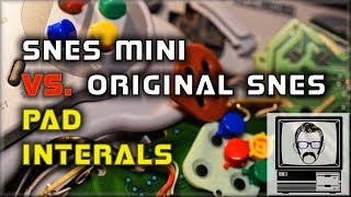 SNES Mini Controller Tear Down \u0026 Comparison | Nostalgia Nerd