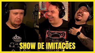 ROGÉRIO MORGADO E CARIOCA FAZEM IMITAÇÕES INCRÍVEIS | TICARACATICAST