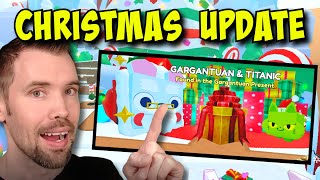 🔴LIVE | GARGANTUAN SANTA PAWS and SANTA PRESENTS CHRISTMAS UPDATE PET SIMULATOR 99  | Roblox