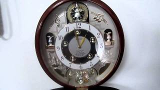 Seiko Melodies in Motion Charming Bell Wall Clock