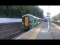 southern electrostars 377 433 and 377 441 at preston park station 15th july 2023