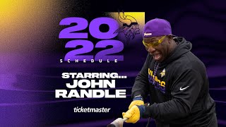 John Randle Unveils the Minnesota 2022 Vikings Schedule