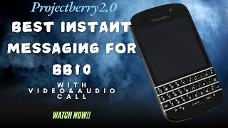 Best Messenger for Blackberry10 - IMO App💬(2025)