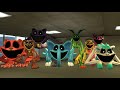 All Poppy Playtime Big Smiling Critters Chase in the City #3 | Garry's Mod