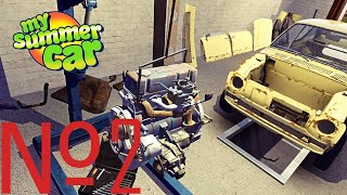 Почему вытекает АНТИФРИЗ \\ My summer car