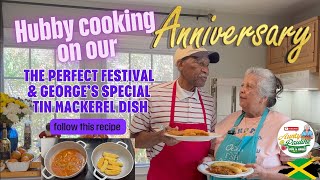 You all wanted the RECIPE for FESTIVAL just like we do it in Jamaica !!  and with TIN MACKEREL !