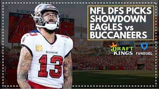 NFL DFS Picks for Monday Night Showdown, Eagles vs Buccaneers: FanDuel & DraftKings Lineup Advice