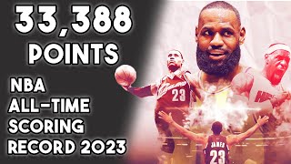 LeBron James Record 38,388 points 👑 | NBA  All-Time  Scoring Record #nba2k23  #basketball