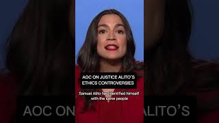 AOC on Justice Alito's flag scandals