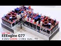 2200W Power amplifier EEEngine G77 Load Test 160VDC