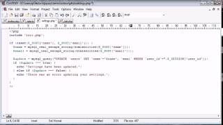 jQuery Tutorial 114 Updating database table values