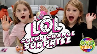 New LOL Dolls Surprise Toys - Color Changing! Open with us!