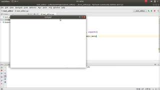 Python GUI Tutorial - 46 - text editor - adding menus