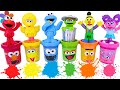 SESAME STREET Play-Doh | Learn Colors | Best Educational Learning Video for Toddlers!