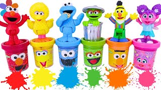 SESAME STREET Play-Doh | Learn Colors | Best Educational Learning Video for Toddlers!