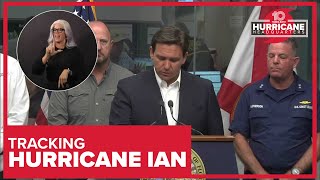 Gov. DeSantis provides latest update on Florida response to Hurricane Ian