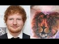 Ed Sheeran Gets Crazy, Chest-Covering Lion Tattoo