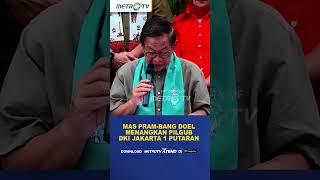 Pramono-Rano Deklarasi Menang 1 Putaran Pilkada Jakarta #shorts