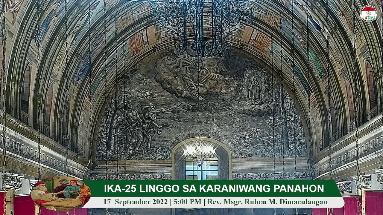 17 SETYEMBRE 2022 | IKA-25 LINGGO SA KARANIWANG PANAHON - YouTube