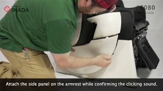 Inada Robo Massage Chair Assembly Demonstration