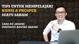 Tips Mempelajari Prospek Jangka Panjang Saham dengan Public Expose| Belajar Investasi Saham