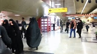 Tehran Metro Subway Walk 2016 (HD)