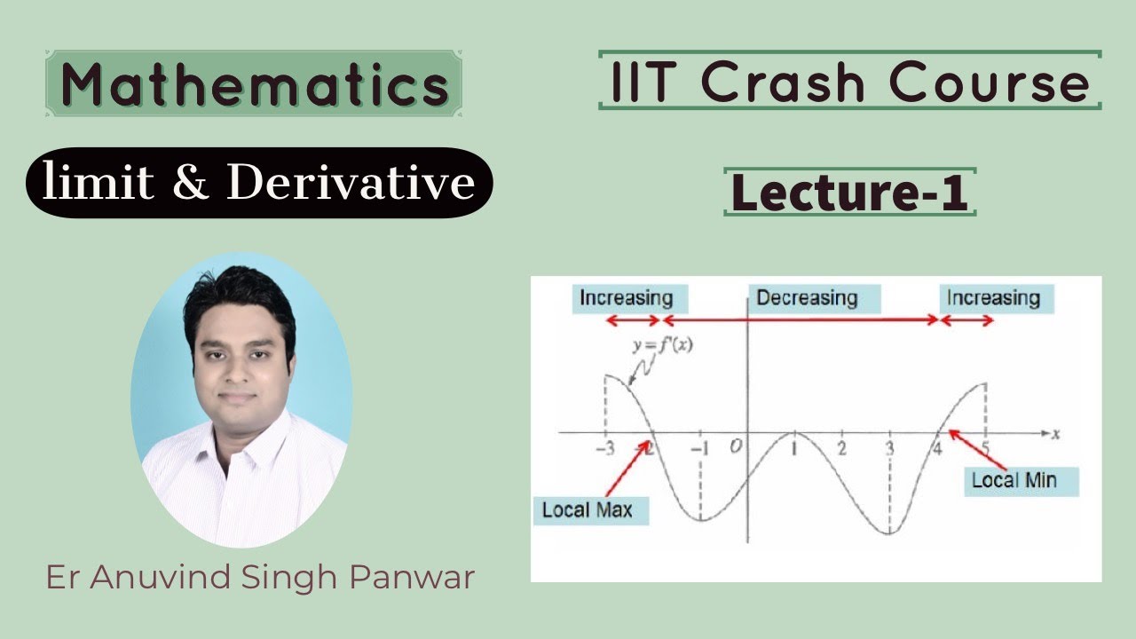 IIT-JEE|Maths|Limit|Lecture - 01 - YouTube