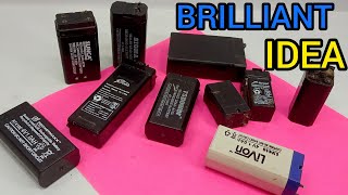 Amazing Idea Using Old Lead Acid Battery