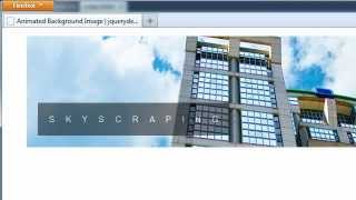 jQuery Animate Background Image