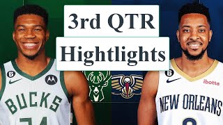 Milwaukee Bucks vs. New Orleans Pelicans Full Highlights 3rd QTR | January 29, 2023 | NBA 2022-2023