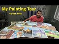 Painting Tour | My Watercolor Painting Collection